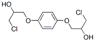 1,1'-(P-PHENYLENEDIOXY)BIS(3-CHLORO-2-PROPANOL) Struktur