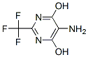 5-AMINO-2-(TRIFLUOROMETHYL)PYRIMIDINE-4,6-DIOL Struktur