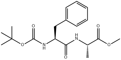 BOC-PHE-ALA-OME Struktur