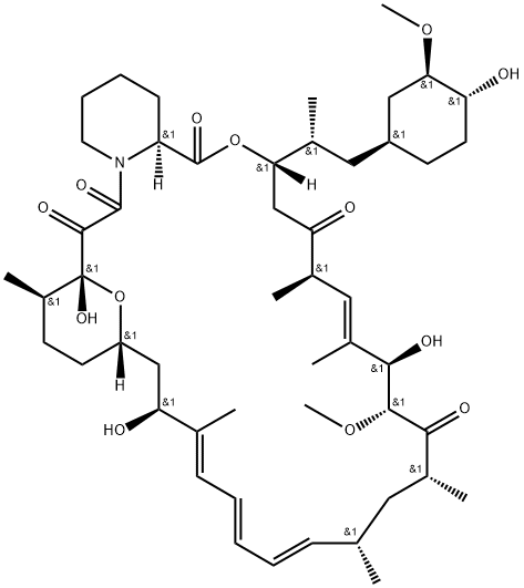 Rapamycin, 7-O-demethyl- Struktur