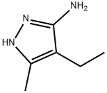 1H-Pyrazol-3-amine,4-ethyl-5-methyl-(9CI) Struktur