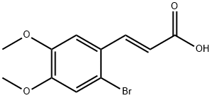 2-ブロモ-4,5-ジメトキシけい皮酸