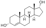 4-ANDROSTEN-3-ALPHA, 17-ALPHA-DIOL Struktur