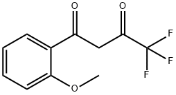 4,4,4-TRIFLUORO-1-(2-METHOXY-PHENYL)-BUTANE-1,3-DIONE Struktur