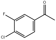 4-CHLORO-3-FLUOROACETOPHENONE Structure