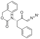 (S)-3-Z-AMINO-1-DIAZO-3-PHENYL-2-BUTANONE Struktur