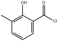 2-羥基-3-甲基苯甲酰氯 結(jié)構(gòu)式