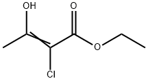 2-Butenoic  acid,  2-chloro-3-hydroxy-,  ethyl  ester Struktur