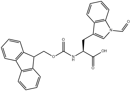 FMOC-TRP(FOR)-OH Struktur