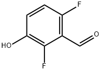 2,6-Difluoro-3-hydroxybenzaldehyde  Struktur