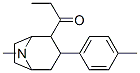 2-propanoyl-3-(4-tolyl)tropane Struktur