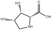 D-Proline, 3,4-dihydroxy-, (3R,4S)- (9CI) Struktur