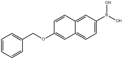 6-(BENZYLOXY)-2-NAPHTHYLBORONIC ACID Struktur