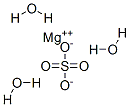 Magnesium sulfate trihydrate Struktur