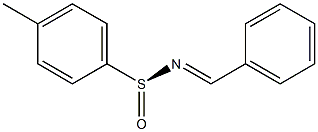 (S)-(+)-P-TOLUENESULFINAMIDE N-BENZYLIDENE Struktur