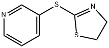 Pyridine, 3-[(4,5-dihydro-2-thiazolyl)thio]- (9CI) Struktur