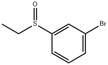 1-Bromo-3-(ethanesulfinyl)benzene Struktur