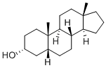 5-BETA-ANDROSTAN-3-ALPHA-OL Struktur