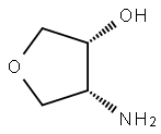 3-Furanol,4-aminotetrahydro-,(3R-cis)-(9CI) Struktur