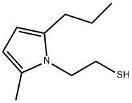 2-Methyl 5-propyl N-ethanethiol pyrrole Struktur