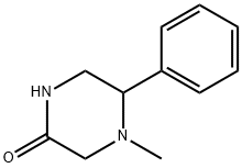 Piperazinone, 4-methyl-5-phenyl- (9CI) Struktur