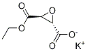 PotassiuM (2S,3S)-3-(ethoxycarbonyl)oxirane-2-carboxylate Struktur