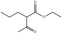 Ethyl 2-propylacetoacetate Struktur