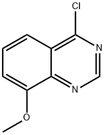 4-Chloro-8-methoxyquinazoline Struktur