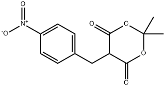 2,2-dimethyl-5-(4-nitrobenzyl)-1,3-dioxane-4,6-quinone