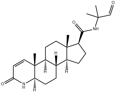 Finasteride Carboxaldehyde Struktur