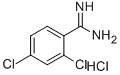 2,4-DICHLORO-BENZAMIDINE HCL Struktur