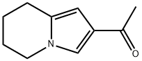 Ethanone, 1-(5,6,7,8-tetrahydro-2-indolizinyl)- (9CI) Struktur