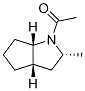 Cyclopenta[b]pyrrole, 1-acetyloctahydro-2-methyl-, (2alpha,3abeta,6abeta)- (9CI) Struktur