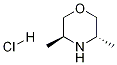 (3S,5S)-3,5-DiMethylMorpholine hydrochloride Struktur