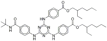 Diethylhexyl Butamido Triazone Struktur