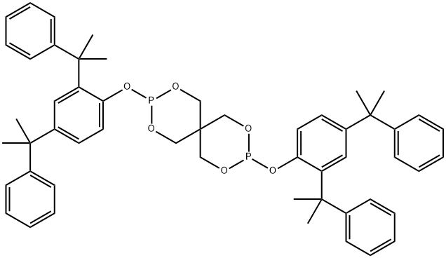 3 9-BIS(2 4-DICUMYLPHENOXY)-2 4 8 10-TE& Structure