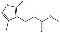 Methyl 3-(3,5-diMethylisoxazol-4-yl)propanoate Struktur