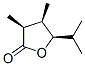 2(3H)-Furanone,dihydro-3,4-dimethyl-5-(1-methylethyl)-,[3S-(3alpha,4alpha,5alpha)]-(9CI) Struktur