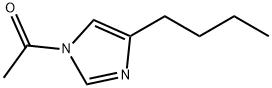 1H-Imidazole, 1-acetyl-4-butyl- (9CI) Struktur