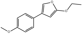 Furan, 2-ethoxy-4-(4-methoxyphenyl)- (9CI) Struktur