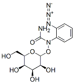 ((azidophenyl)ureido)taxoid Struktur