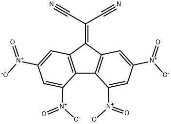 2,4,5,7-Tetranitro-9H-fluorene-9-ylidenemalononitrile Struktur