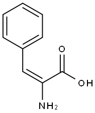 2-Propenoicacid,2-amino-3-phenyl-,(2E)-(9CI) Struktur