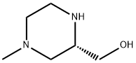 2-Piperazinemethanol,4-methyl-,(S)-(9CI) Struktur