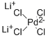 LITHIUM TETRACHLOROPALLADATE(II)