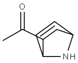 Ethanone, 1-(7-azabicyclo[2.2.1]hept-5-en-2-yl)-, exo- (9CI) Struktur