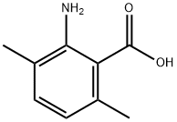 2-Amino-3,6-dimethylbenzoicacid Struktur