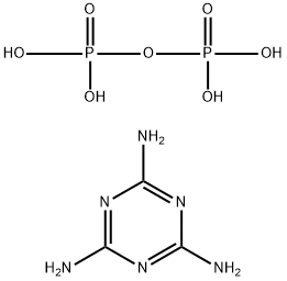 Melamine Pyrophosphate Struktur