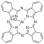 Aluminum phthalocyanine hydroxide
		
	 Struktur