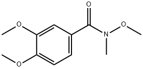 N,3,4-TRIMETHOXY-N-METHYLBENZAMIDE Struktur